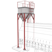 Бункер для зерносушарки 10 м3